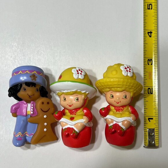 Lot of 6 Strawberry Shortcake Vinyl Berrykins Doll Figures Vintage Collectibles - Picture 5 of 6